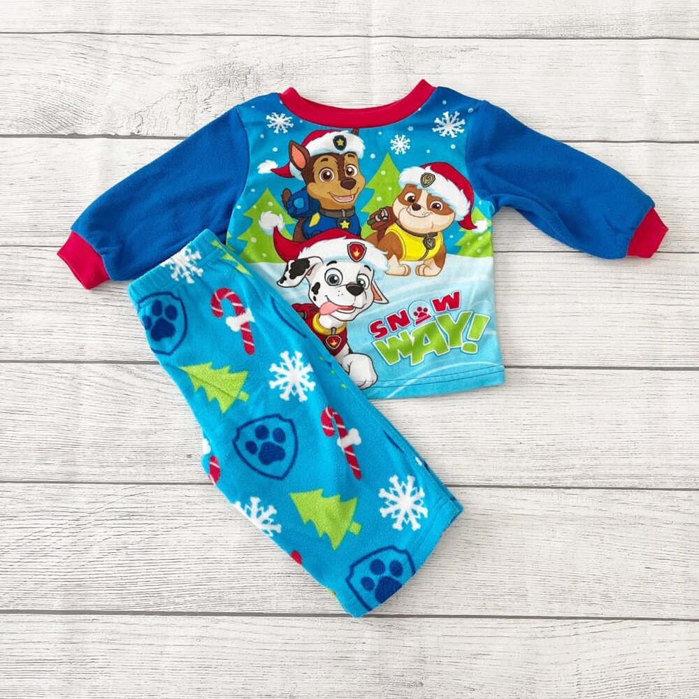 Nickelodeon Paw Patrol Fleece Snow Pajamas